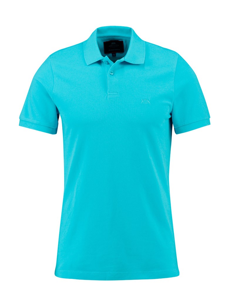 mens-turquoise-slim-fit-garment-dye-polo-shirt-short-sleeve1-PPPFR007-B60-02-800px-1040px